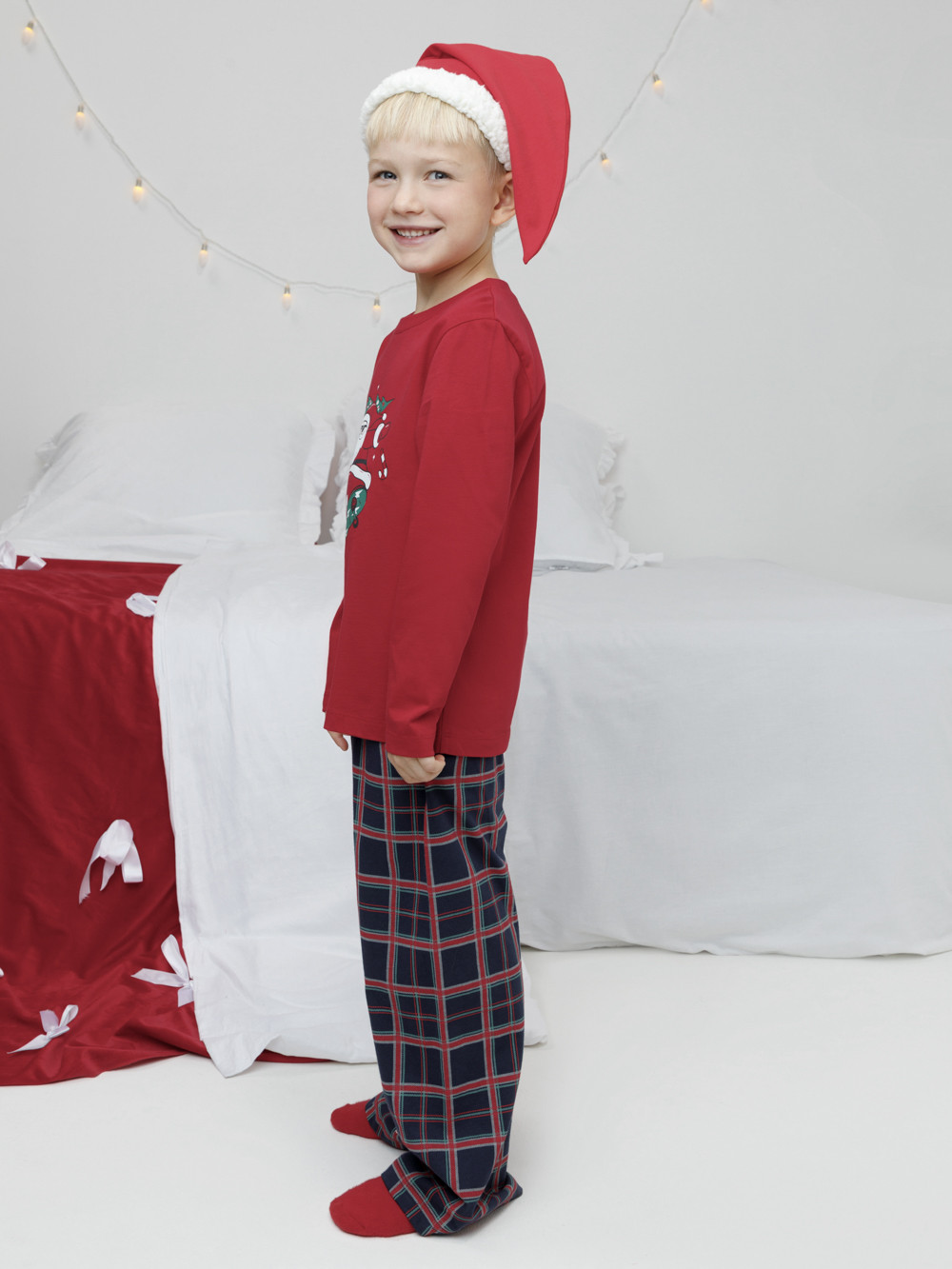 Пижама для мальчика, артикул: К 1600, цвет: красный, фото 3