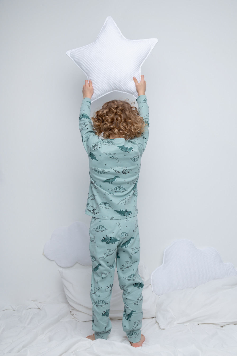 Пижама для мальчика, артикул: К 1552/24, цвет: голубой, фото 3