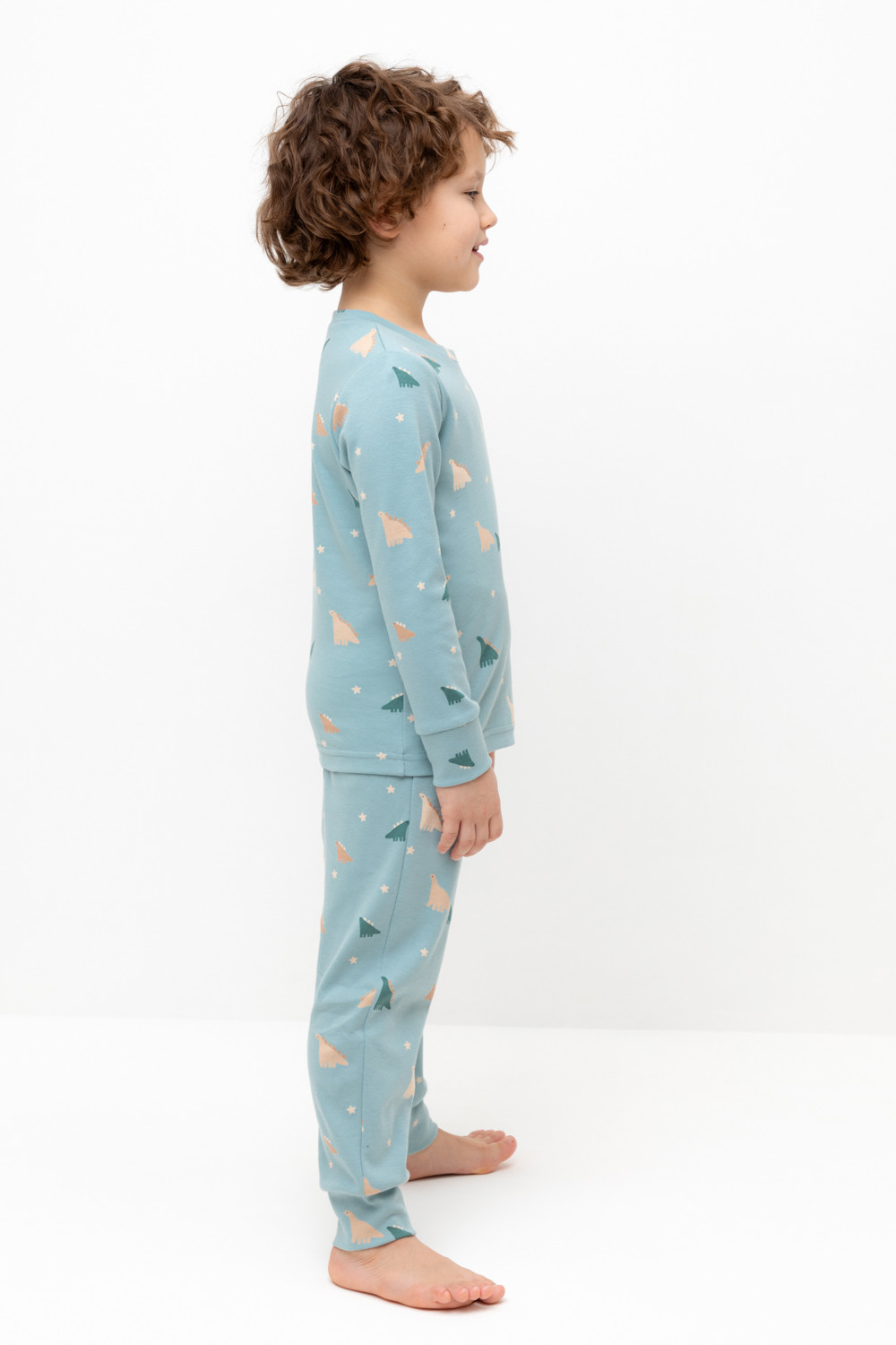 Пижама для мальчика, артикул: К 1552, цвет: голубой, фото 3