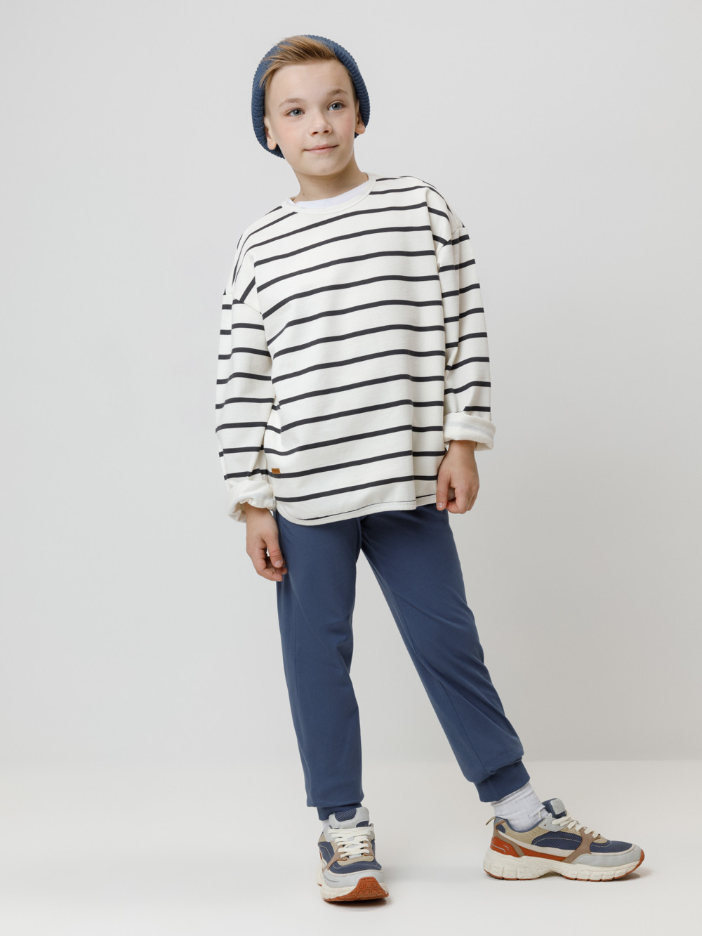 Брюки для мальчика, артикул: КР 400633-1, цвет: синий, фото 3