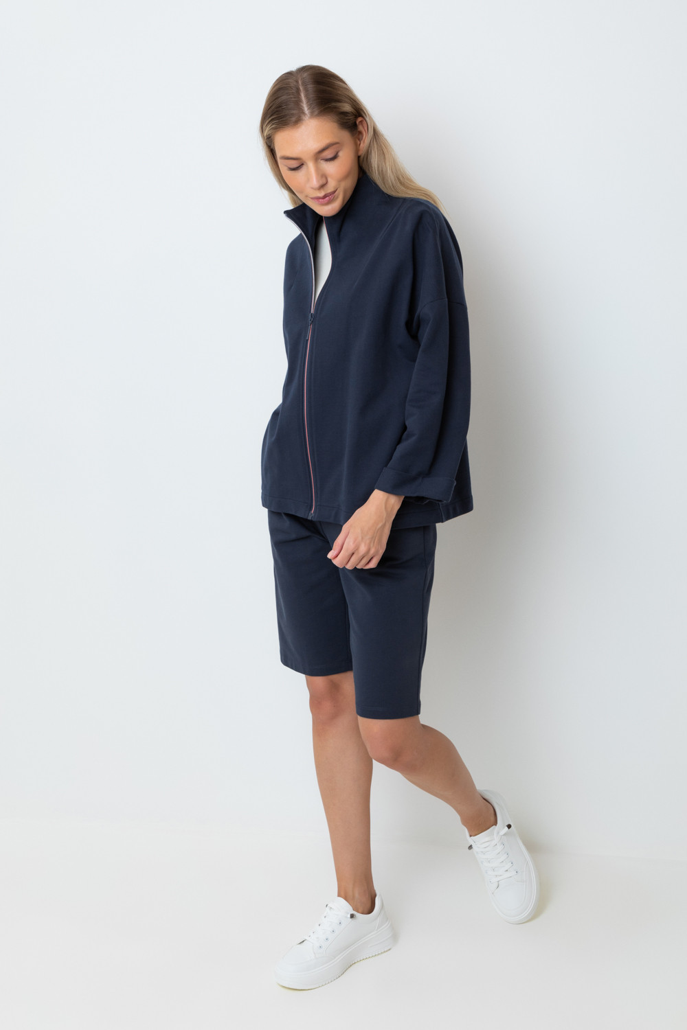 Шорты женские для мам, артикул: ЕВТ 4038/24, цвет: синий, фото 3