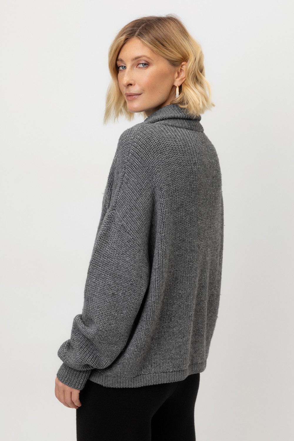 Жакеты, куртки женские для мам, артикул: ЕВ 30184/ш, цвет: темно-серый, фото 3