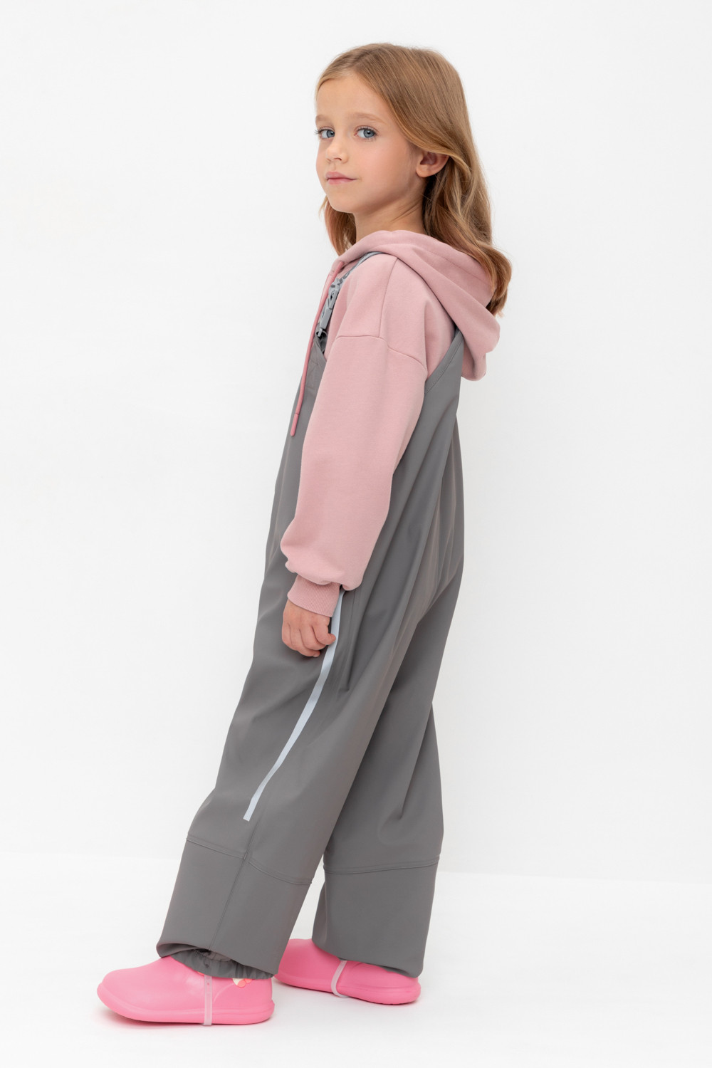 Брюки утепленные, артикул: ВК 46023/25/3 ФВ, цвет: серый, фото 3