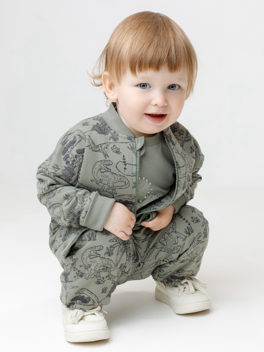 Жакет для мальчика, артикул: КР 302777, цвет: хаки, фото 3