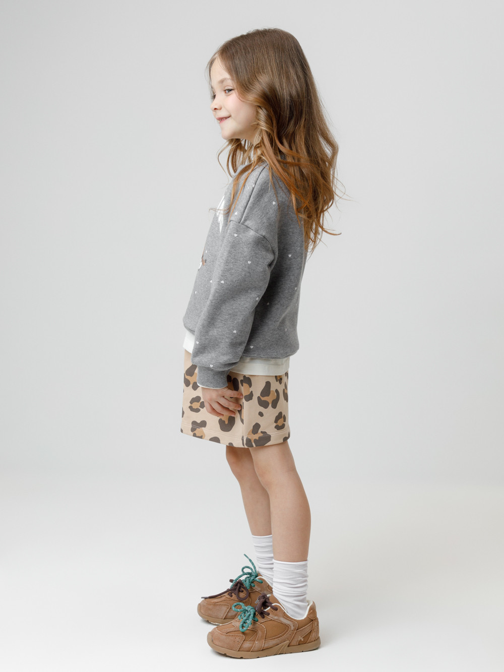 Юбка для девочки, артикул: КР 7154, цвет: бежевый, фото 3