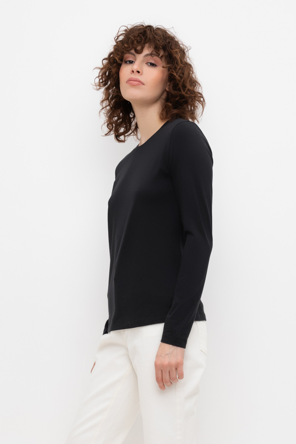 Джемперы женские для мам, артикул: ЕВТ 3263, цвет: черный, фото 3