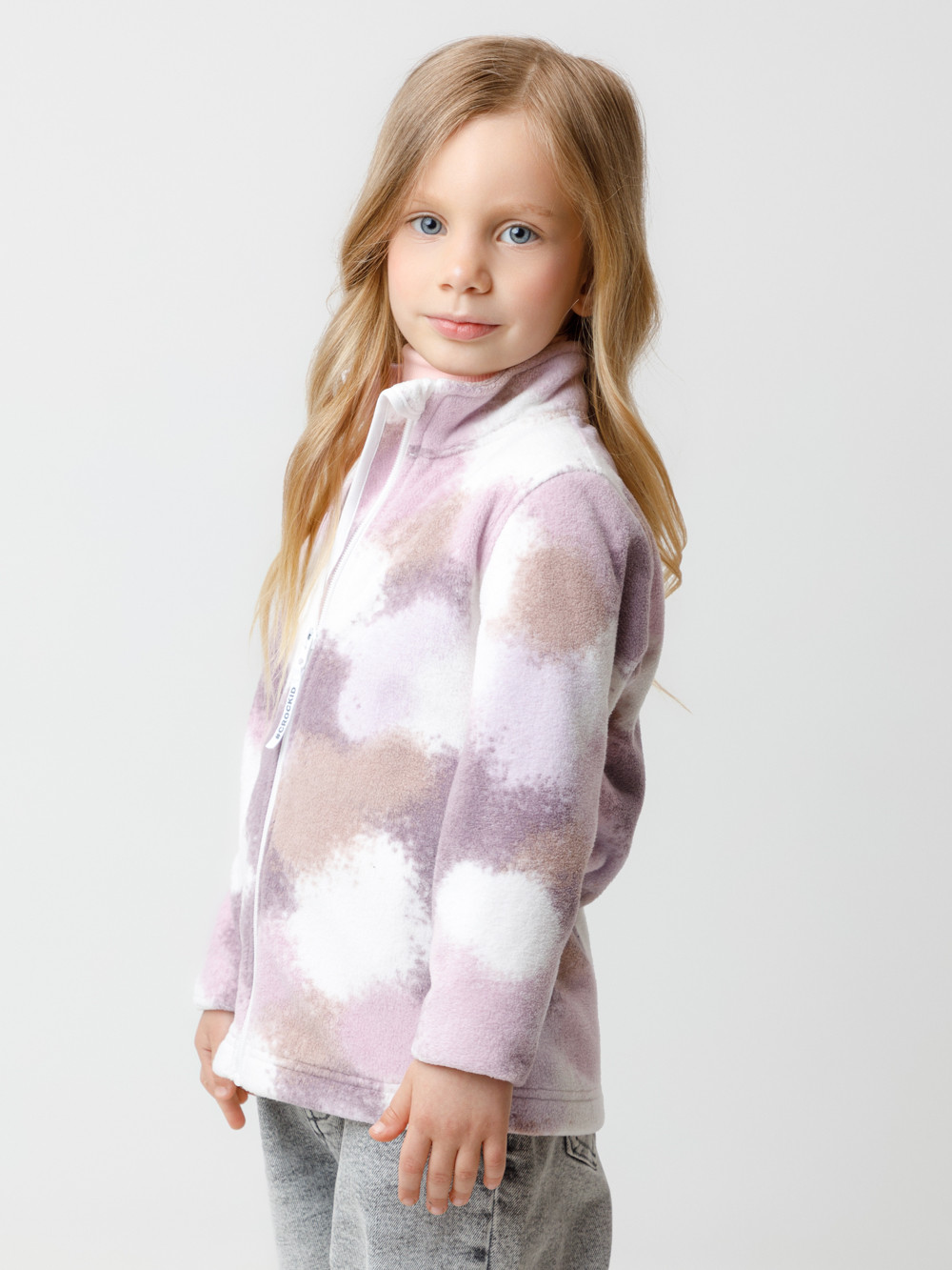 Куртка для девочки, артикул: ФЛ 34025/н/42 ГР, цвет: розовый, фото 3