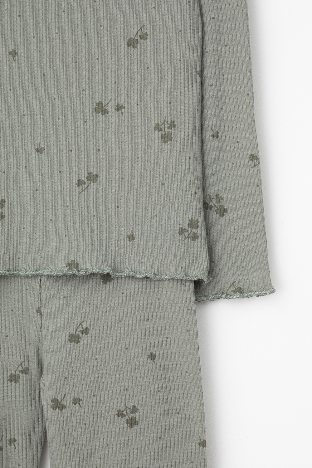 Пижама для девочки, артикул: К 1618-1, цвет: зеленый, фото 3