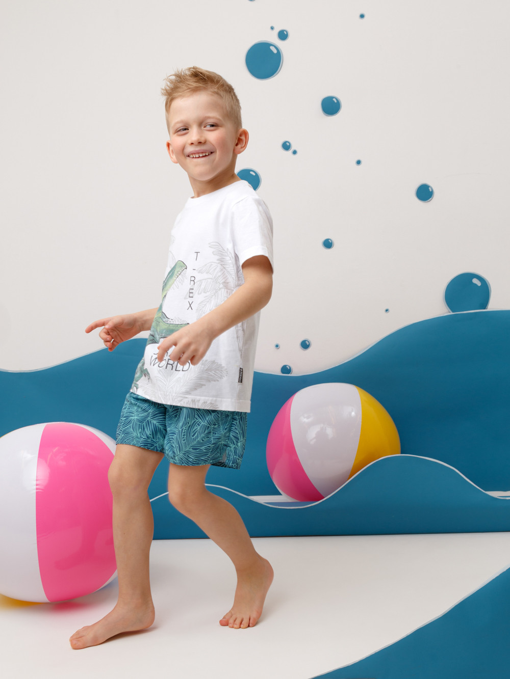 Плавки для мальчика, артикул: ТК 19012/3н ФВ, цвет: темно-синий, фото 2