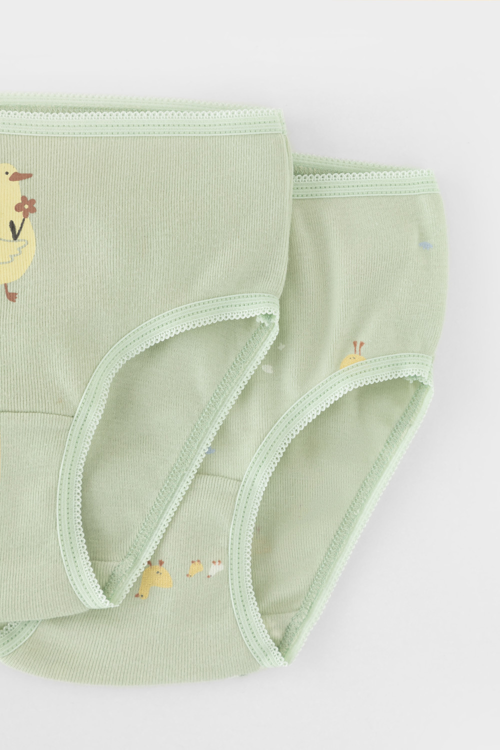 Трусы для девочки, артикул: К 1909-3уп, цвет: голубой, фото 3