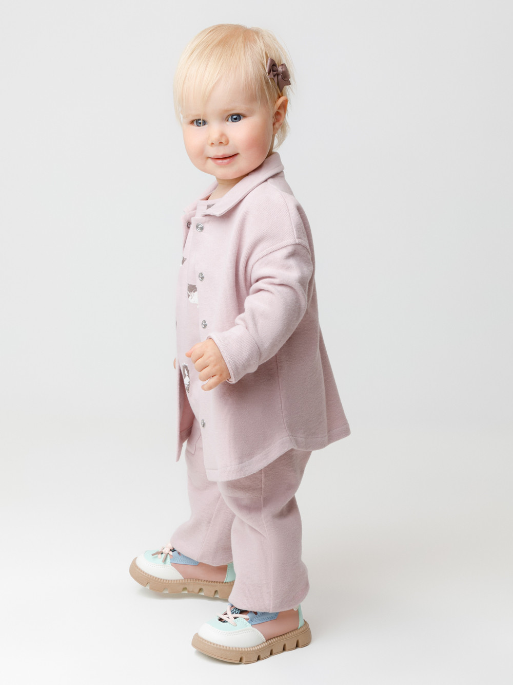 Рубашка для девочки, артикул: КР 302812, цвет: розовый, фото 3