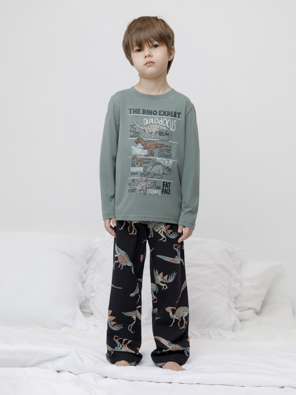 Пижама для мальчика, артикул: К 1600, цвет: зеленый, фото 3