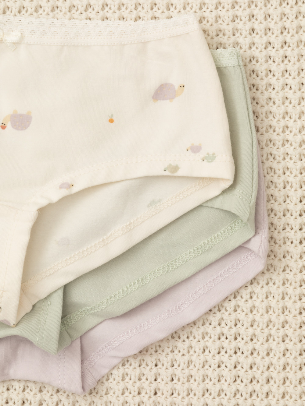 Трусы для девочки, артикул: К 1964-3уп, цвет: фиолетовый, фото 3