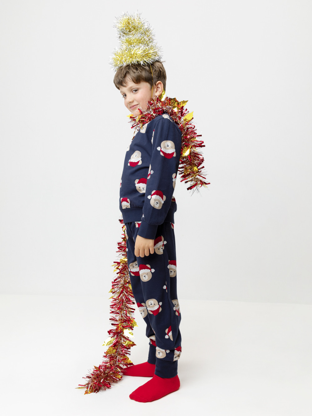 Пижамы, артикул: К 1663, цвет: синий, фото 3