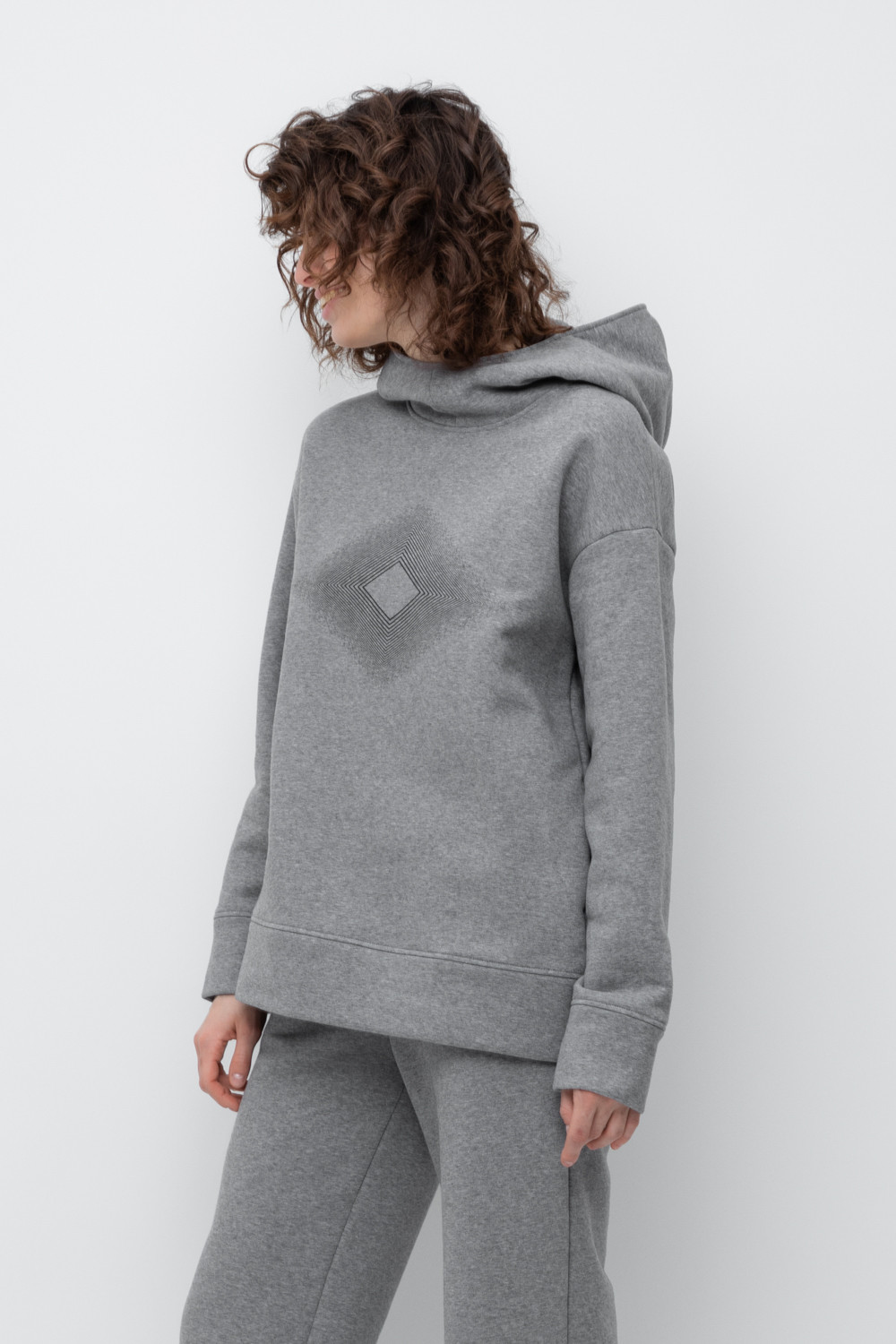 Джемперы женские для мам, артикул: ЕВТ 3249, цвет: серый, фото 3