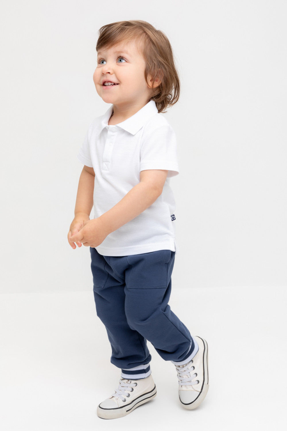 Брюки для мальчика, артикул: КР 400819, цвет: синий, фото 3