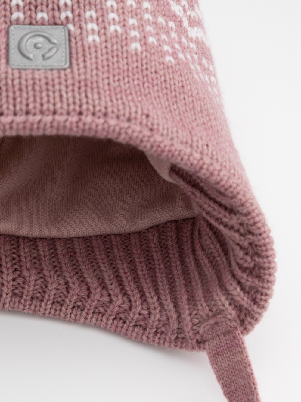 Шапка для девочки, артикул: КВ 20404/ш, цвет: розовый, фото 3