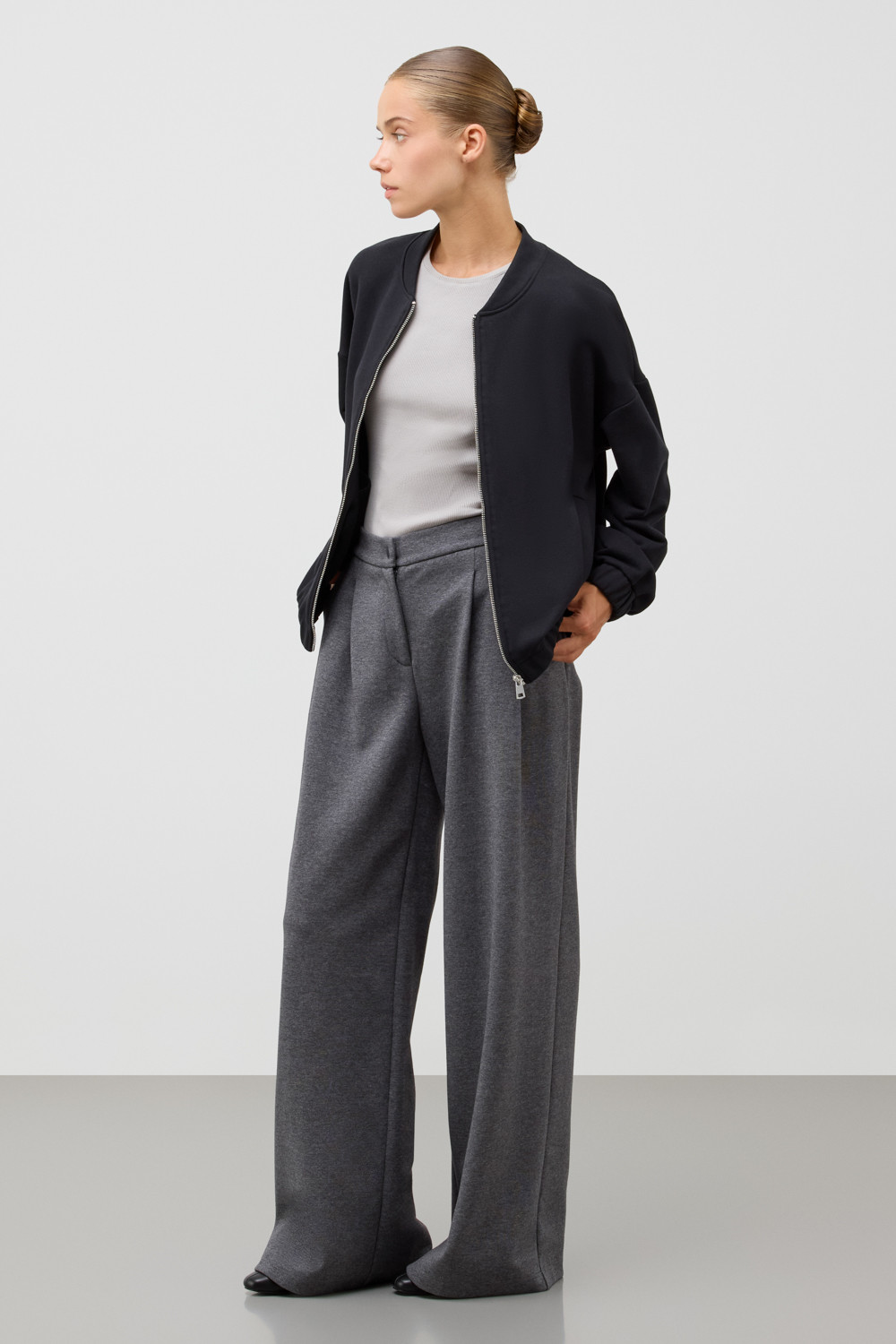 Жакеты, куртки женские для мам, артикул: ЕВТ 3327, цвет: черный, фото 3