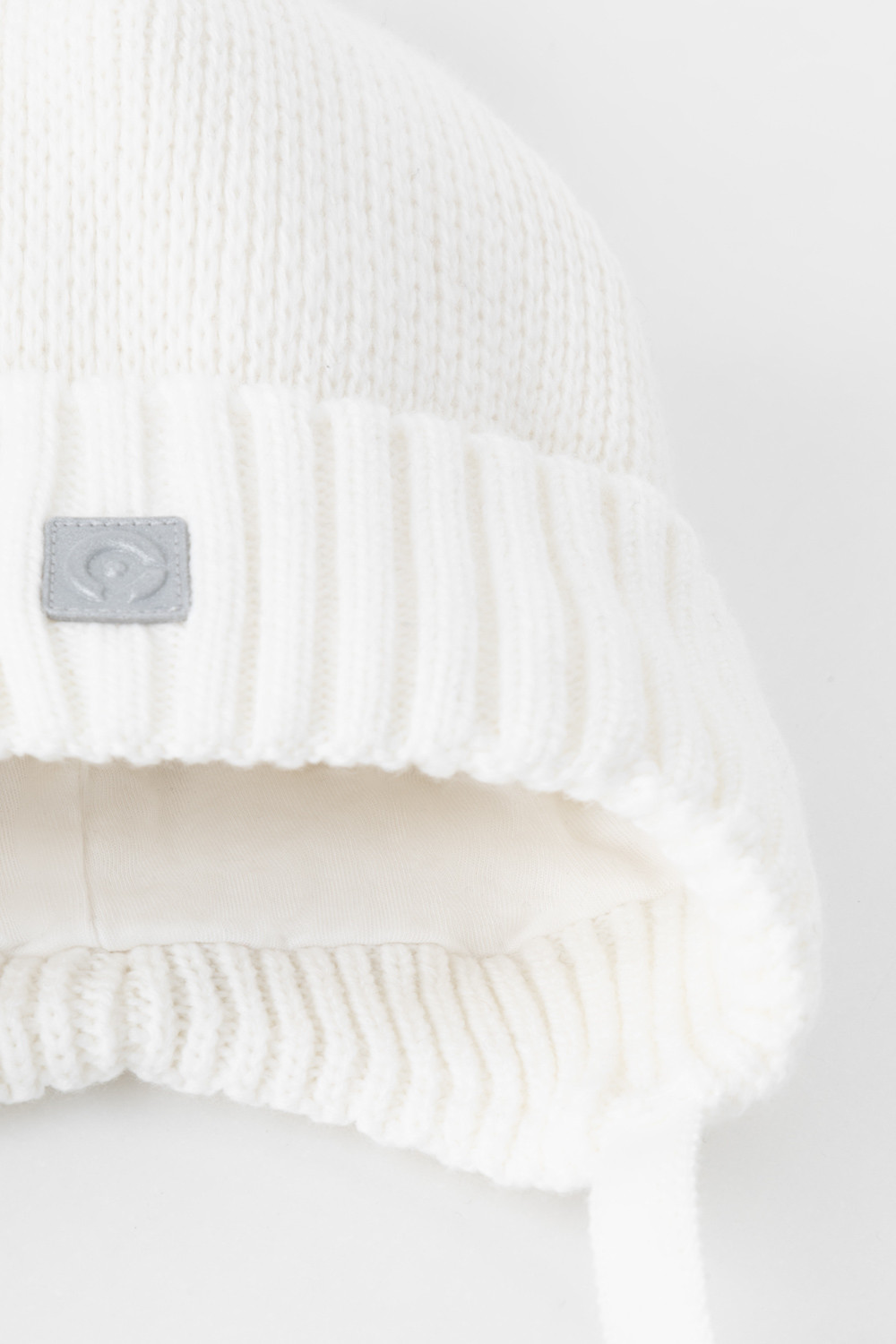 Шапка для девочки, артикул: КВ 20401/ш, цвет: белый, фото 3