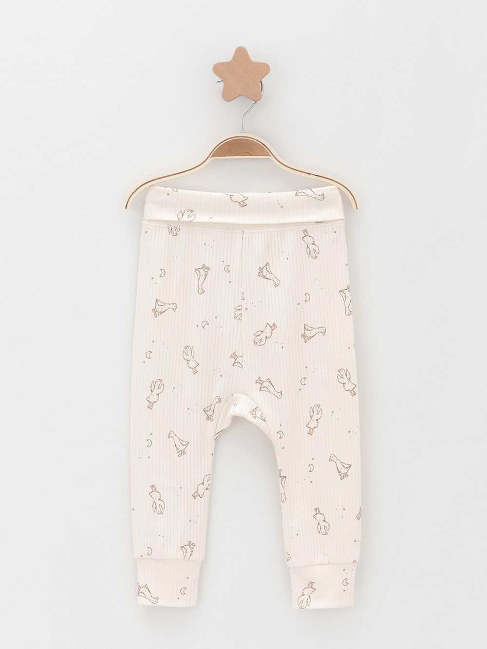 Брюки для новорожденных, артикул: К 400715-2уп, цвет: сахар, фото 3