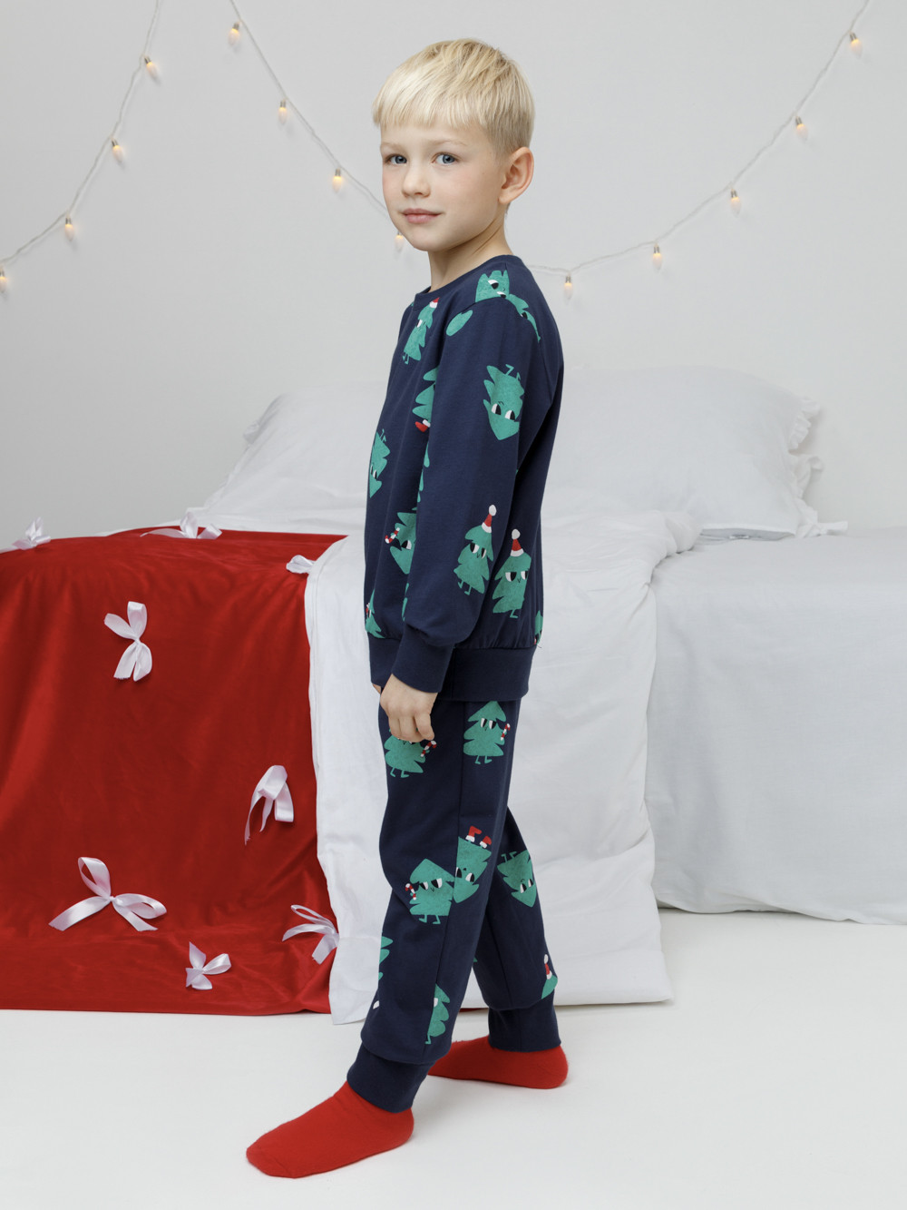 Пижамы, артикул: К 1663, цвет: синий, фото 3