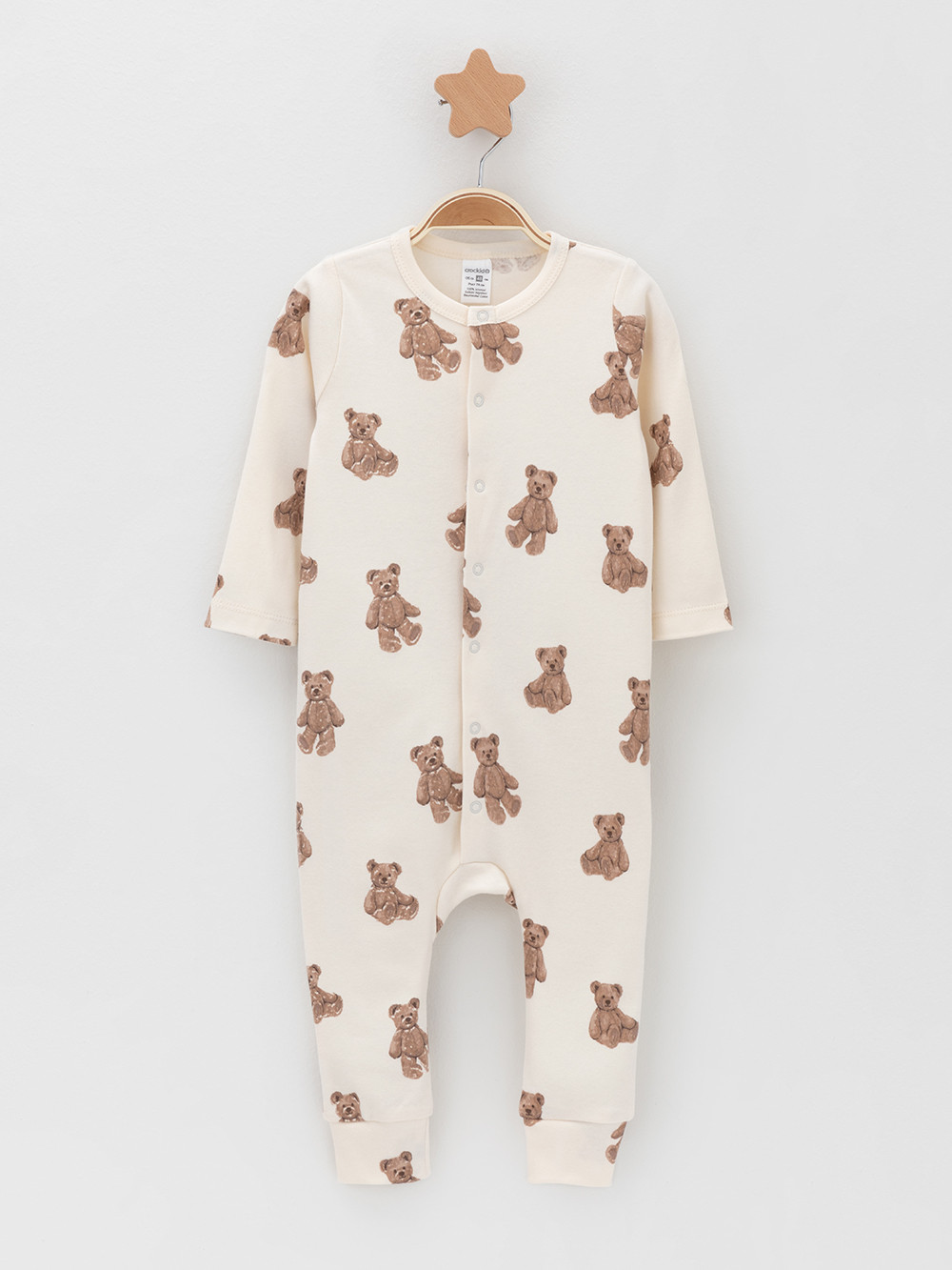 Комбинезон для новорожденных, артикул: К 6535-2уп, цвет: сахар, фото 3