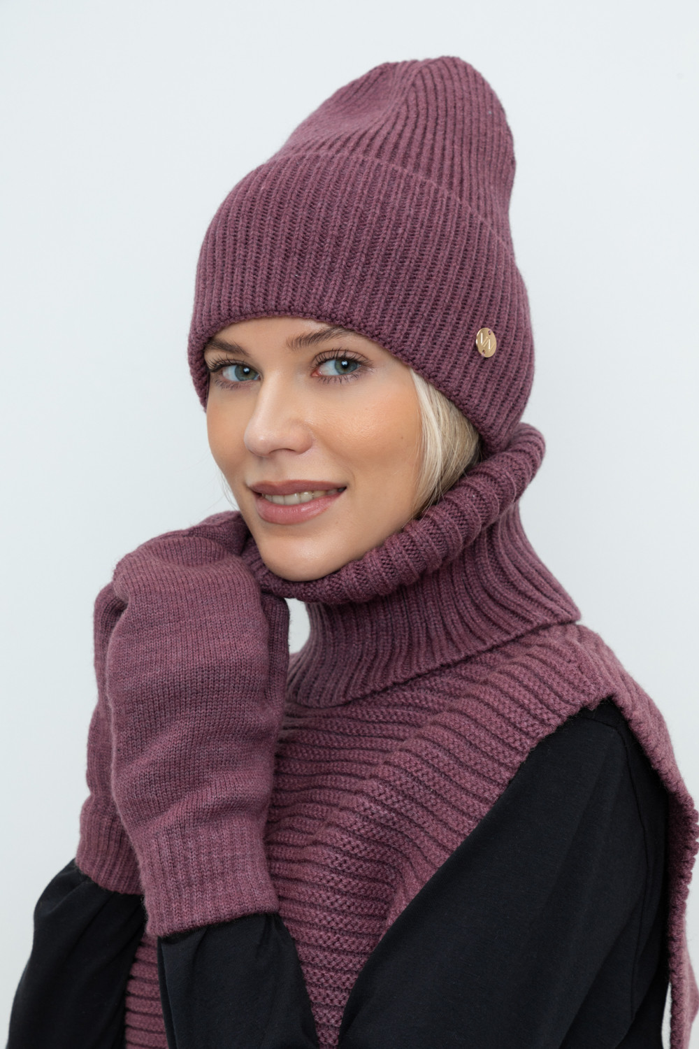 Манишки женские для мам, артикул: ЕВ 28001/24ш, цвет: бордовый, фото 3