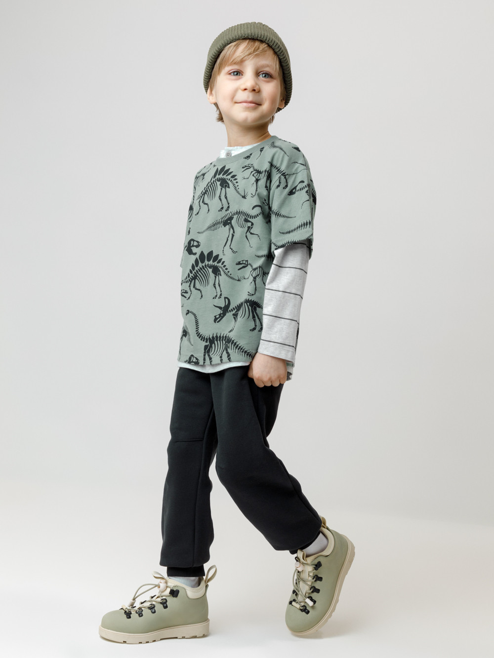 Брюки для мальчика, артикул: КР 400603, цвет: черный3, фото 3