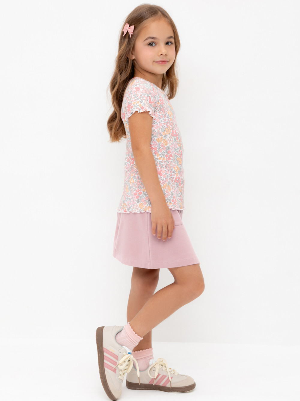 Юбка для девочки, артикул: КР 7146, цвет: розовый, фото 3