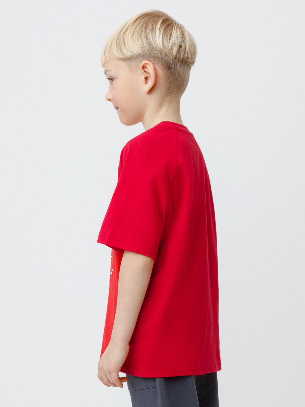 Футболка для мальчика, артикул: КР 303026, цвет: красный, фото 3