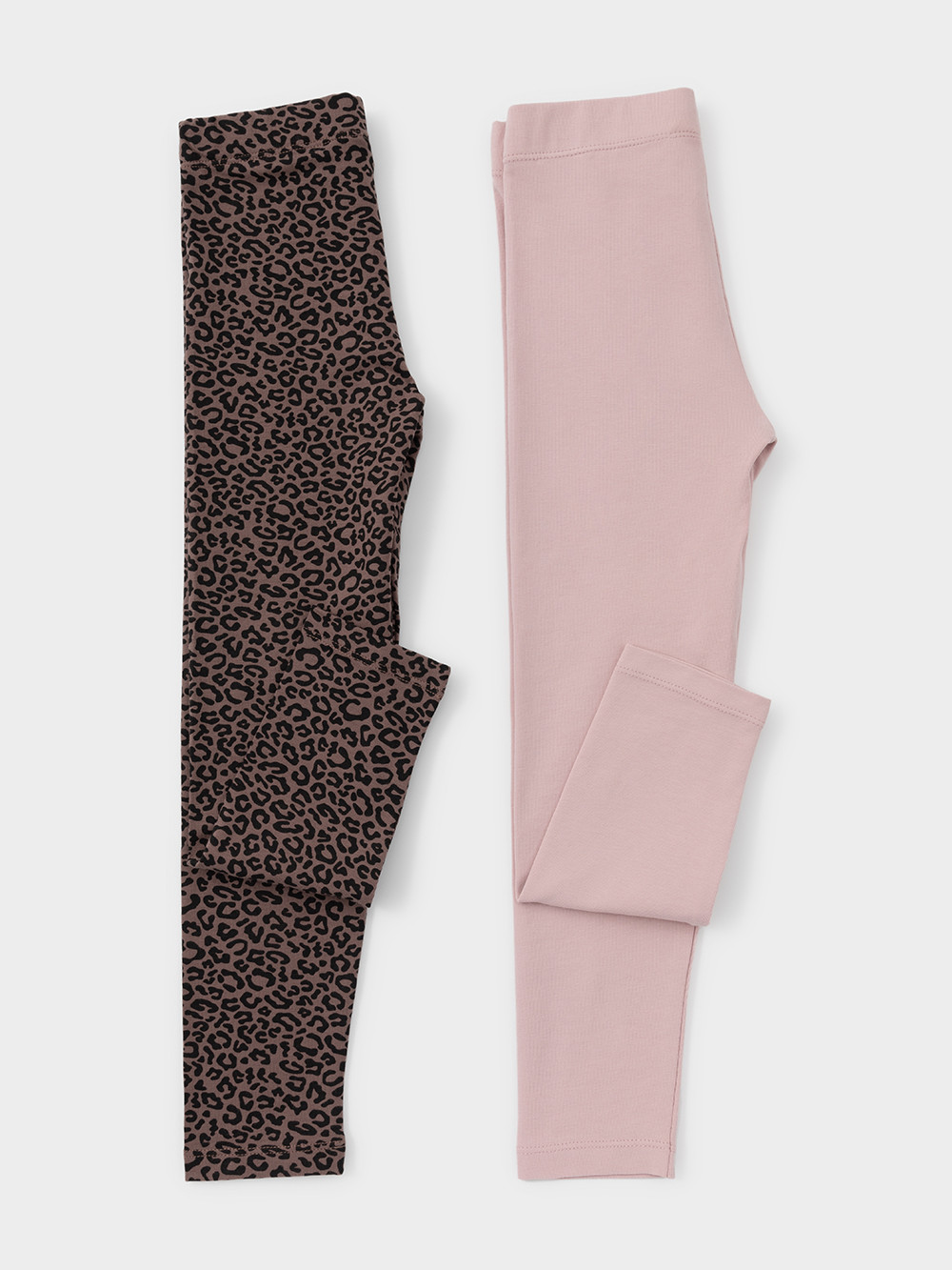 Лосины для девочки, артикул: МП 4074-2уп, цвет: кофейный, фото 3