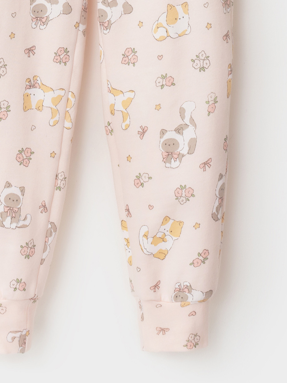 Пижама для девочки, артикул: К 1567, цвет: светло-розовый, фото 3