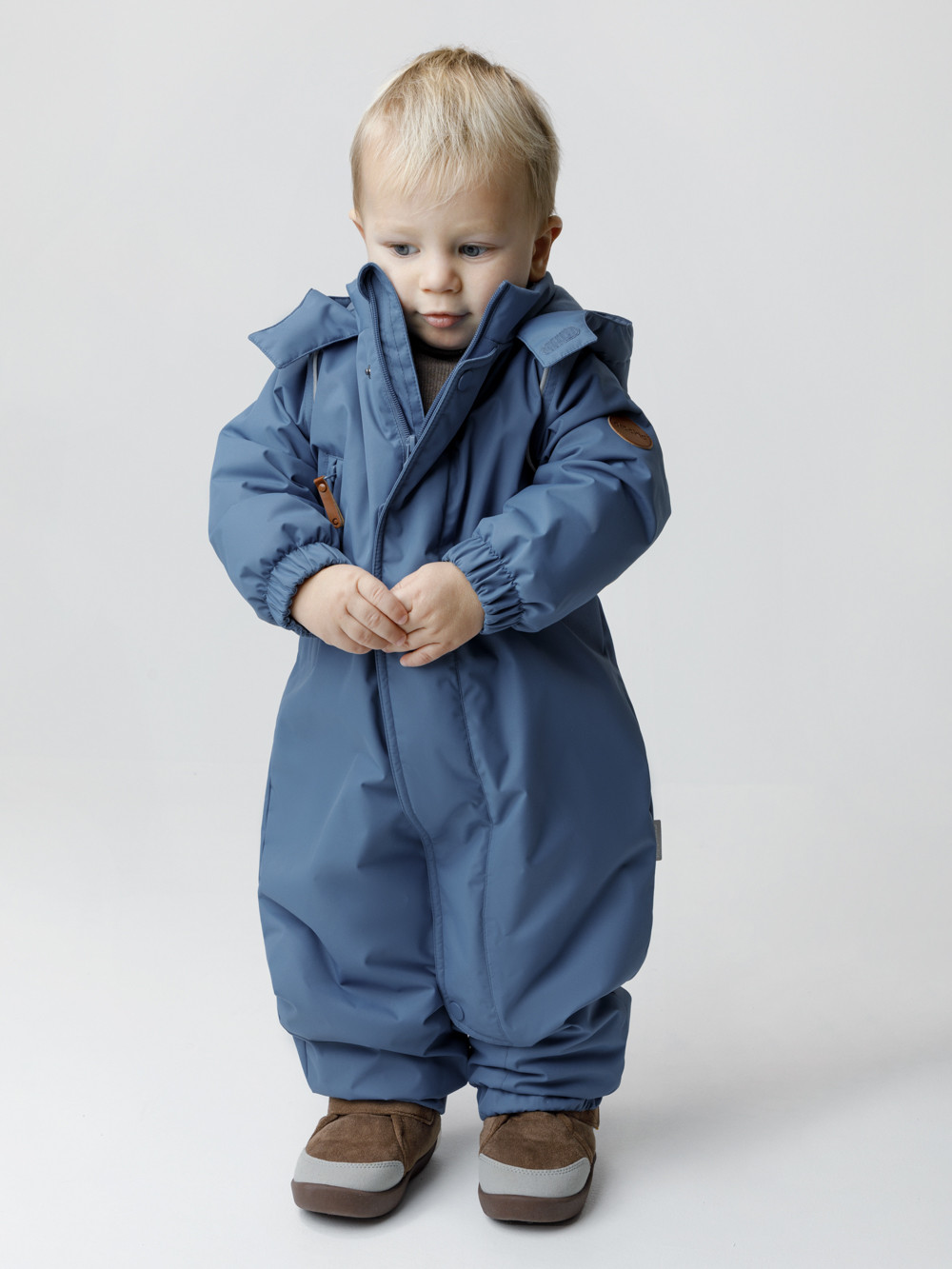 Комбинезоны утепленные для мальчика, артикул: ВК 60108/7 Ал, цвет: синий, фото 3