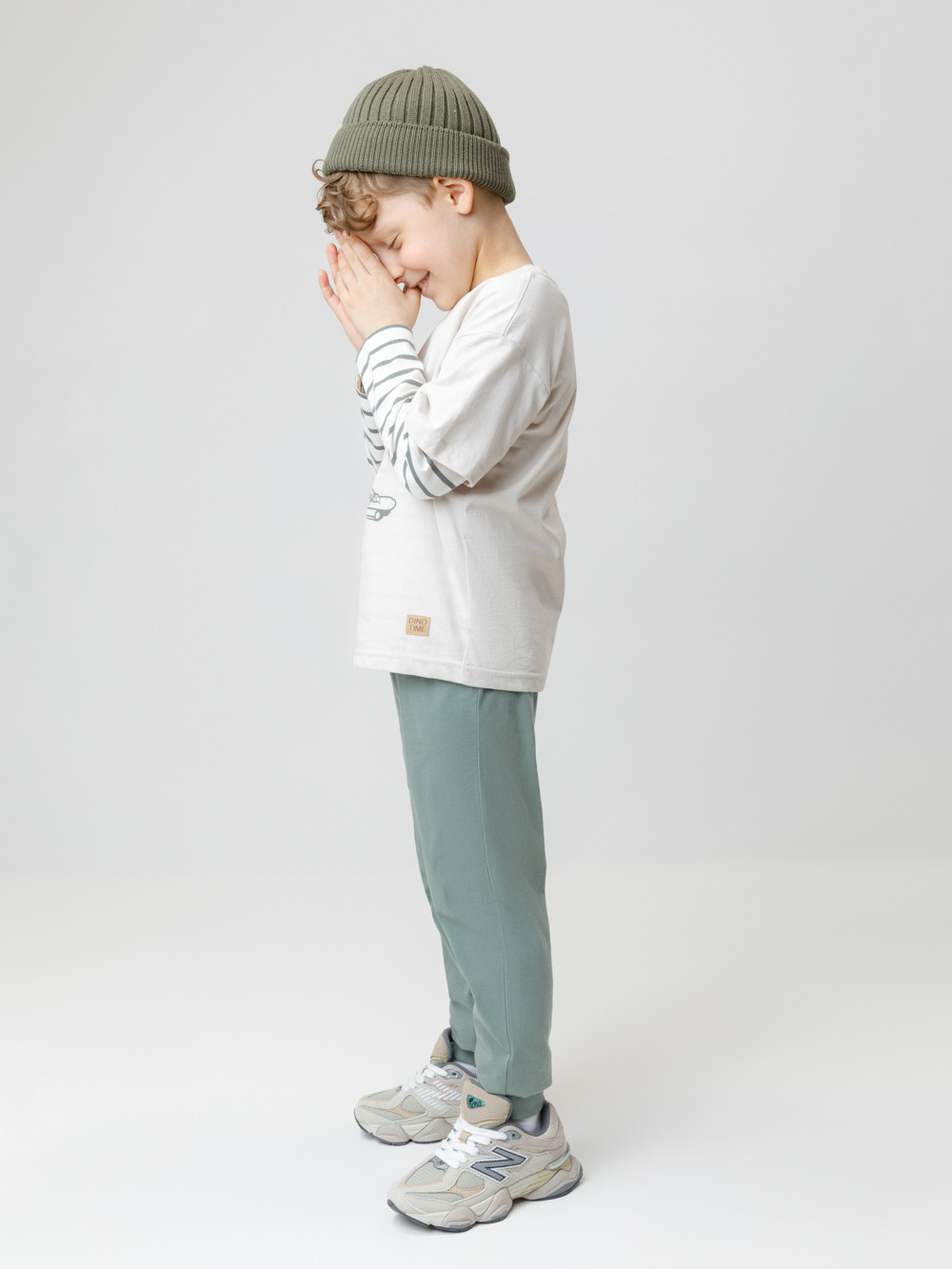 Брюки для мальчика, артикул: КР 400633, цвет: зеленый, фото 3