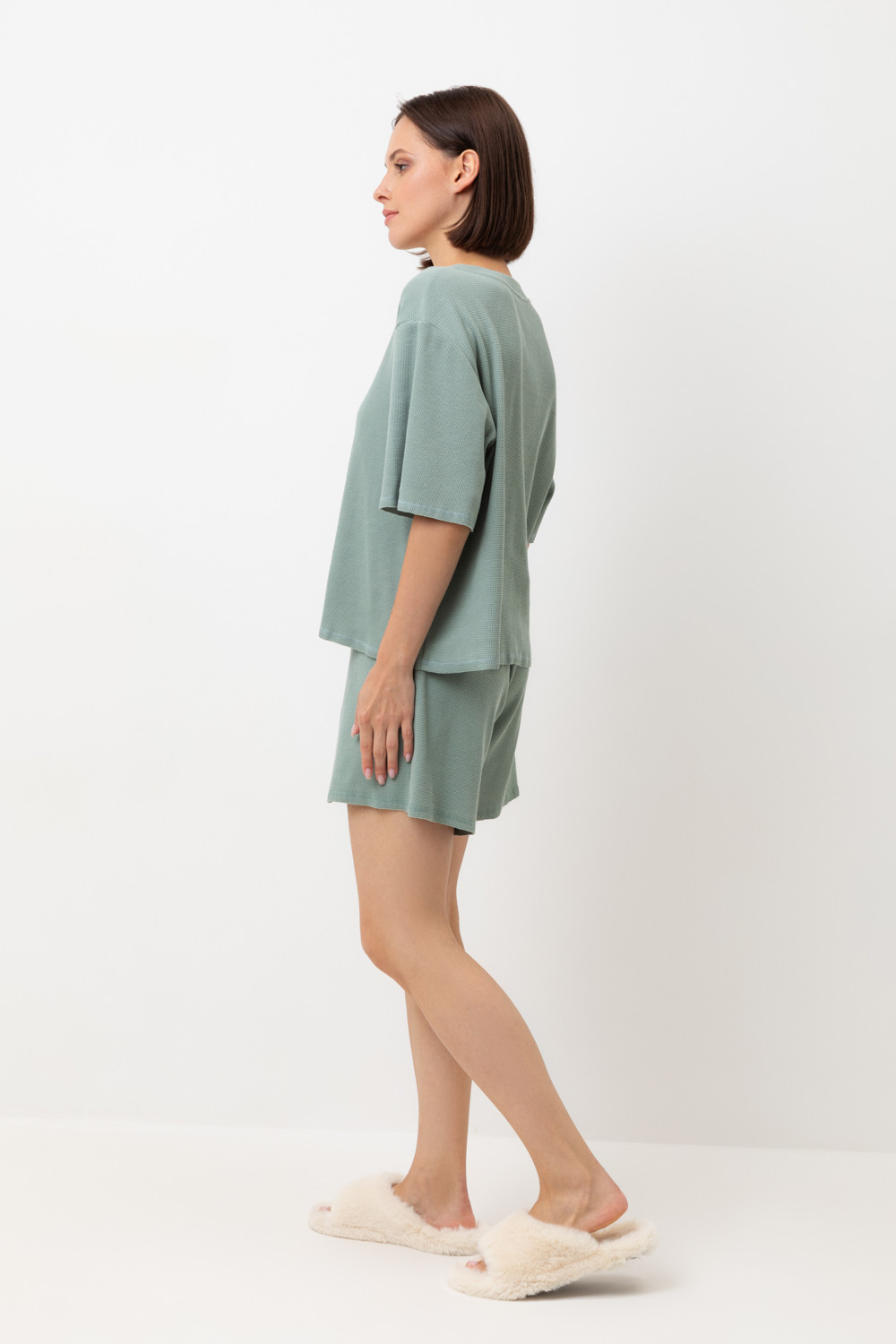 Комплекты для дома для мам, артикул: Е 20149, цвет: зеленый, фото 3