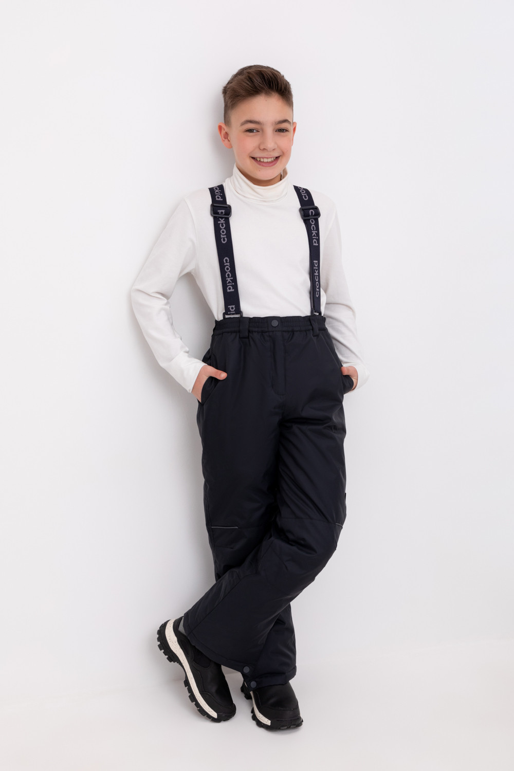 Брюки утепленные, артикул: ВК 40008/24/7 ГР, цвет: темно-серый, фото 3