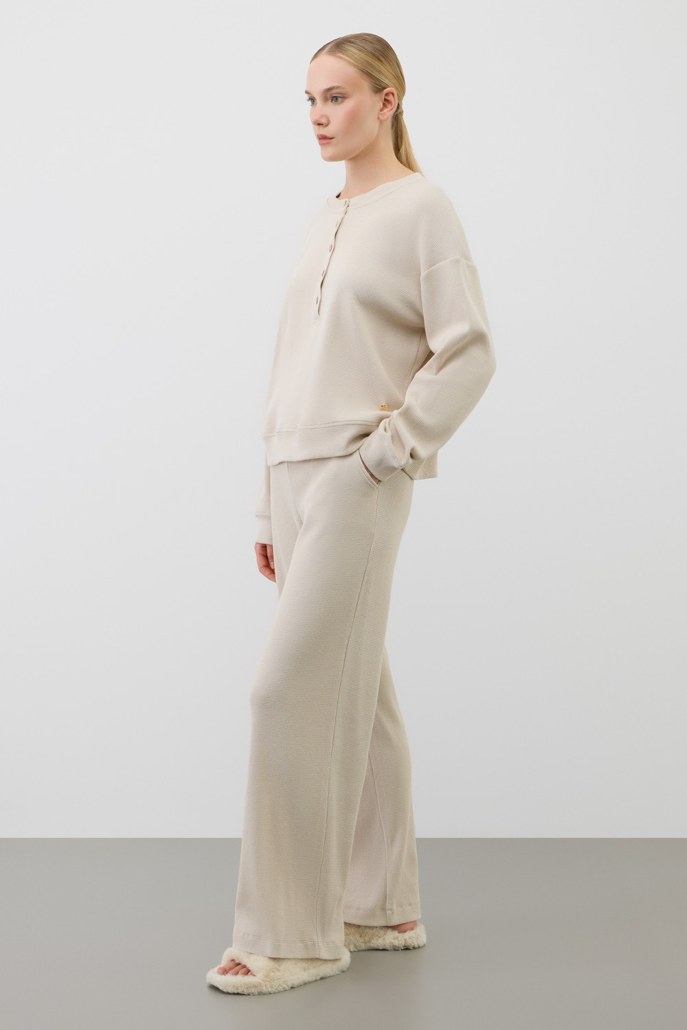 Комплекты для дома для мам, артикул: Е 20199, цвет: бежевый, фото 3