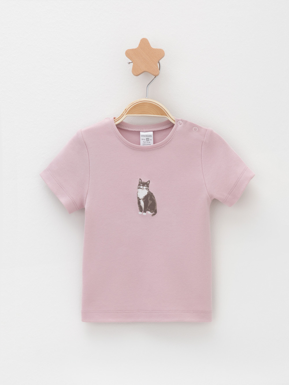 Футболка для новорожденных, артикул: К 301156-2уп, цвет: розовый, фото 3