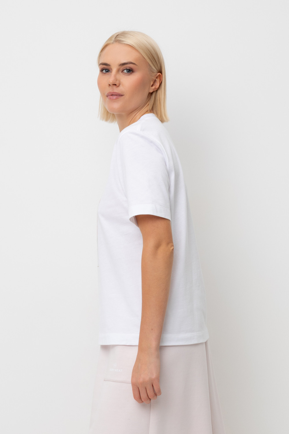 Футболки женские для мам, артикул: ЕВТ 3311, цвет: белый, фото 3