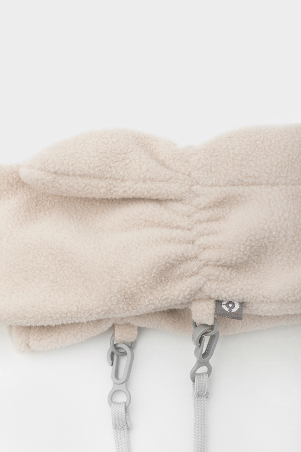 Рукавицы для девочки, артикул: ФЛ 10000/25/53 ГР, цвет: светло-бежевый, фото 3