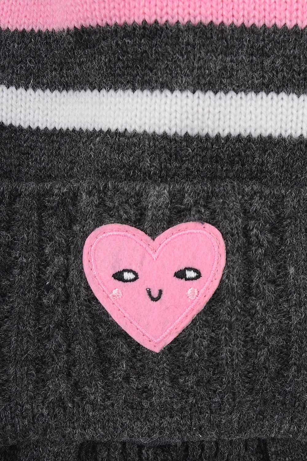 Шапка для девочки, артикул: КВ 20336/ш, цвет: серый, фото 3