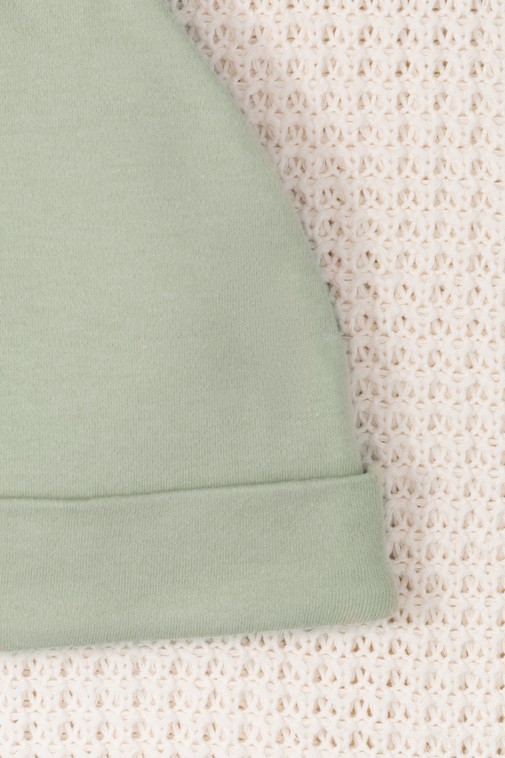 Шапочка ясельная для новорожденных, артикул: К 8036, цвет: хаки, фото 3