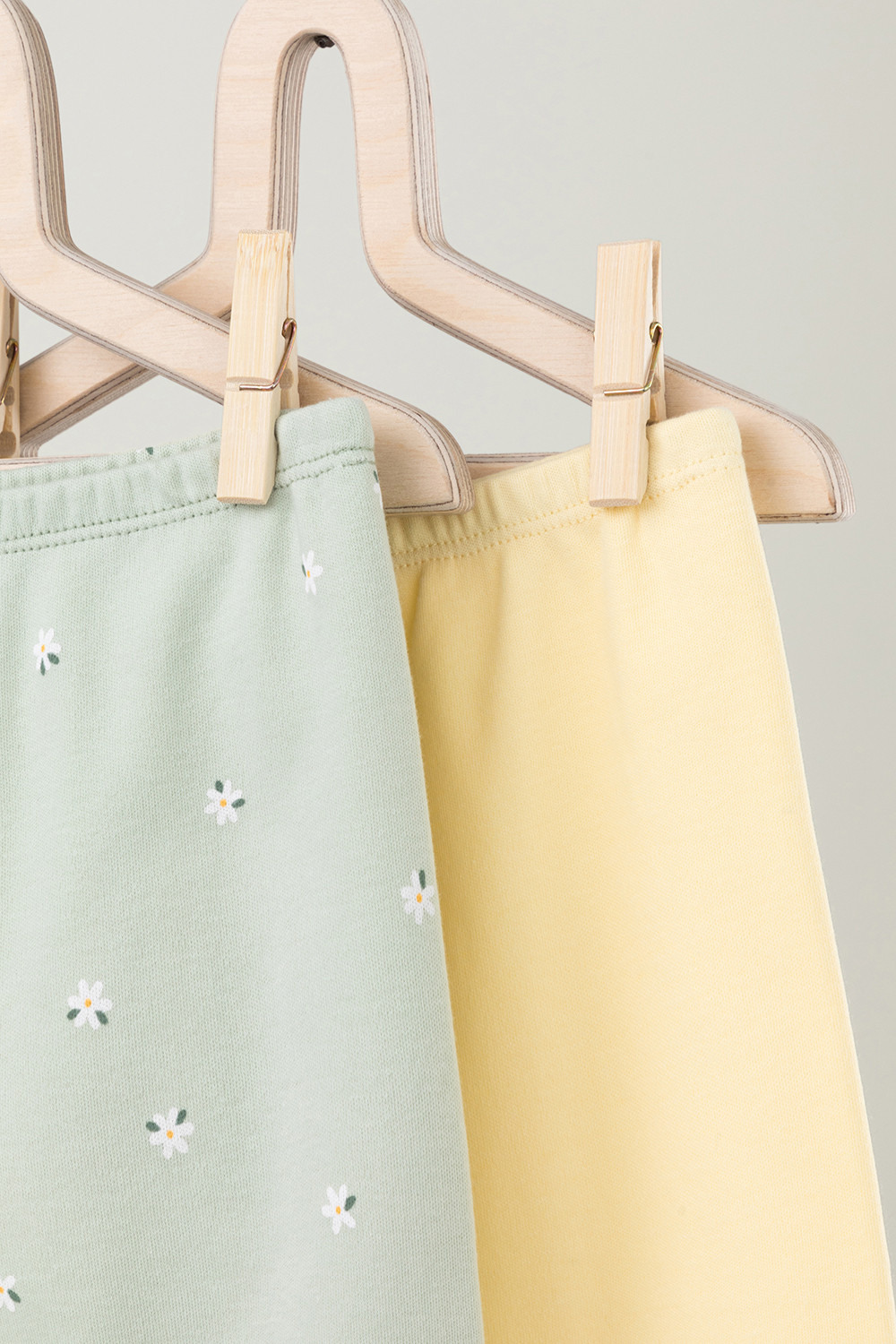 Брюки для новорожденных, артикул: К 4718-2уп, цвет: желтый, фото 3