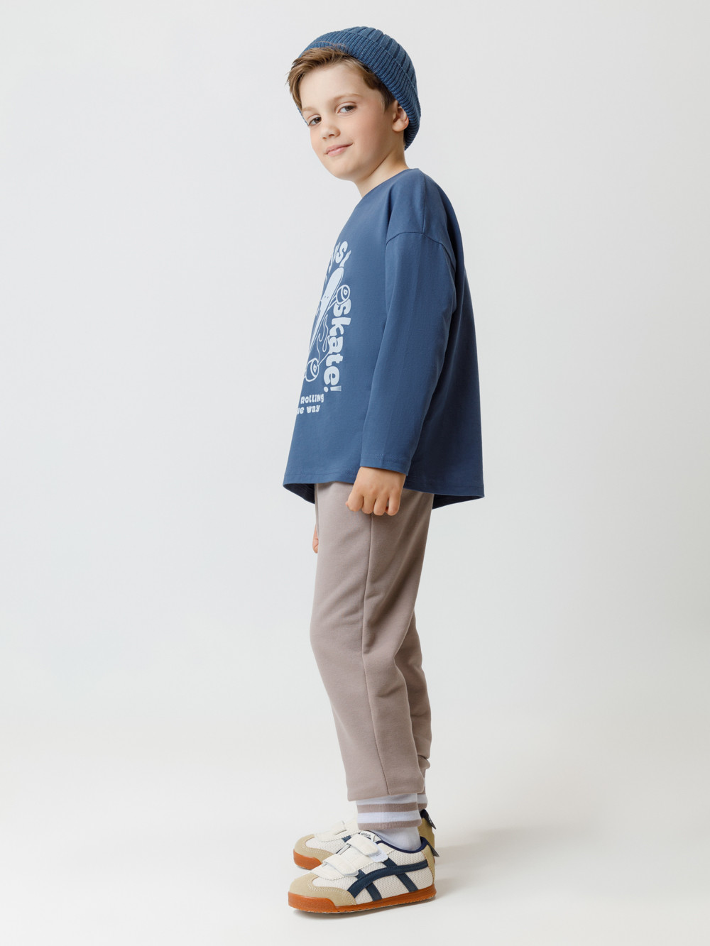 Брюки для мальчика, артикул: КР 400784, цвет: коричневый, фото 3