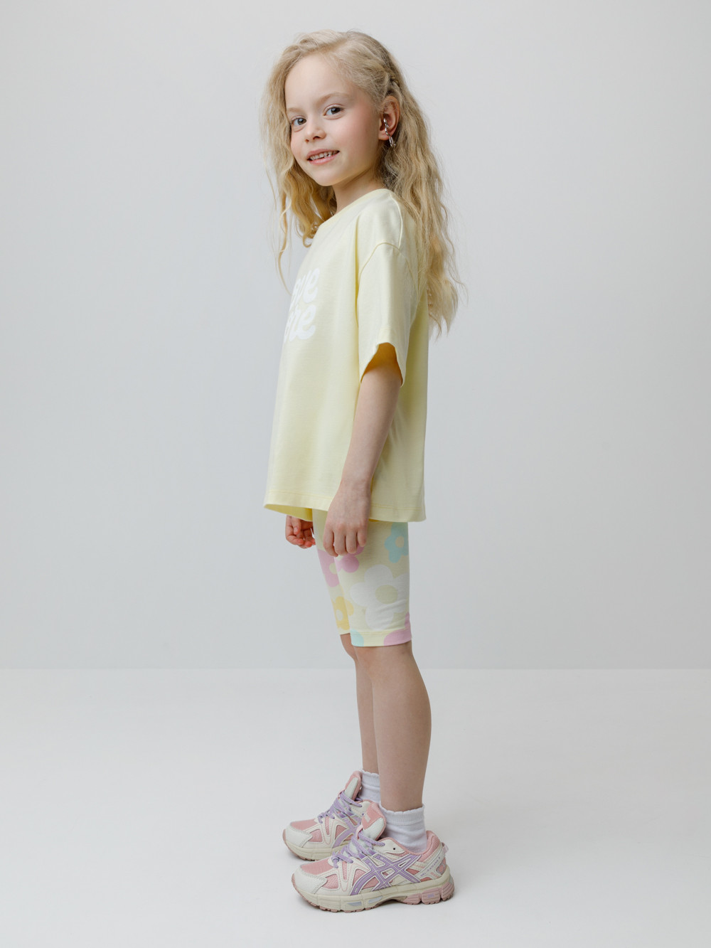 Велосипедки для девочки, артикул: КР 4036, цвет: желтый, фото 3