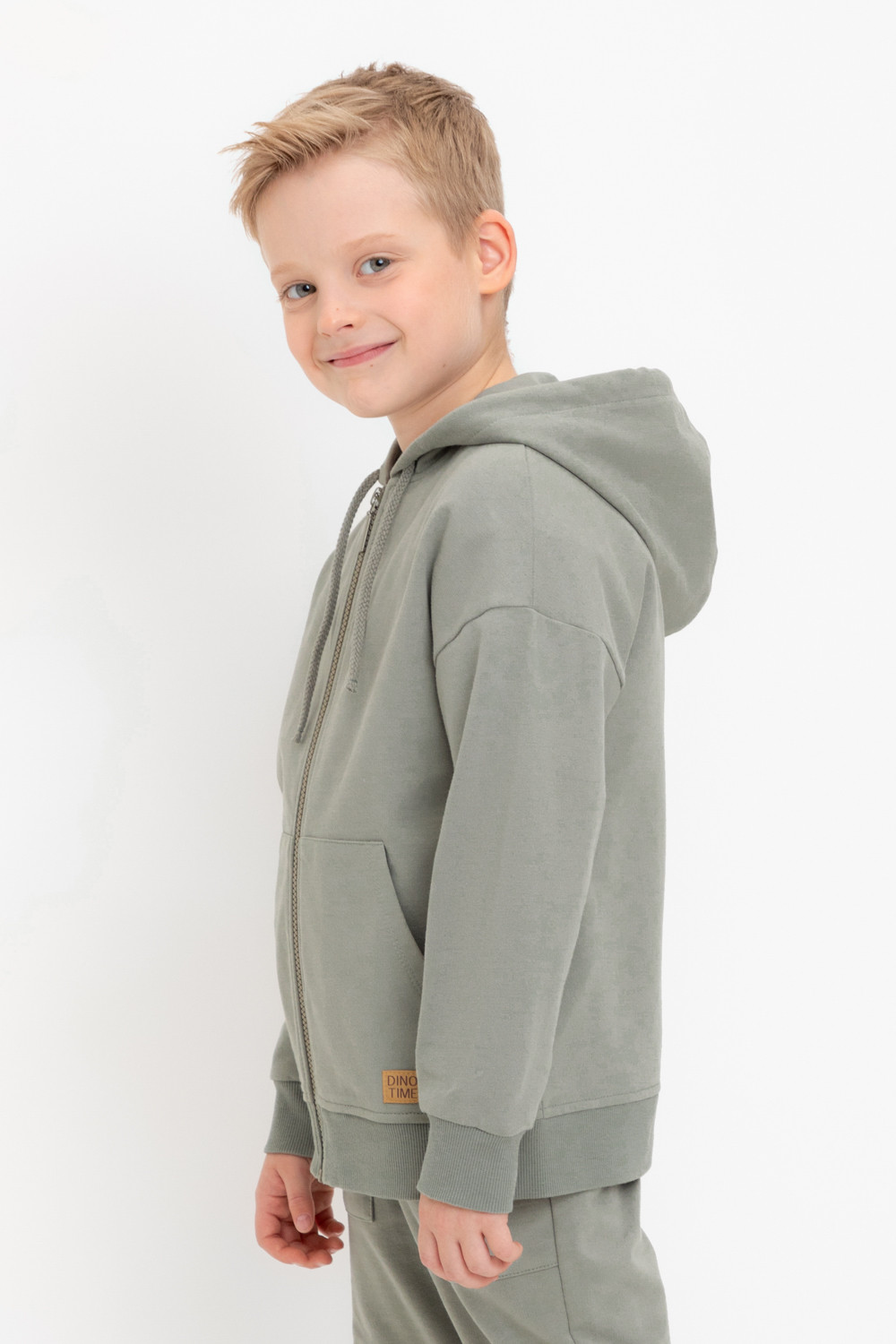 Жакет для мальчика, артикул: КР 302679-1, цвет: зеленый, фото 3