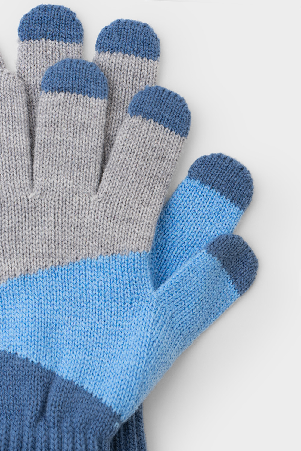 Перчатки для мальчика, артикул: КВ 10014, цвет: синий, фото 3