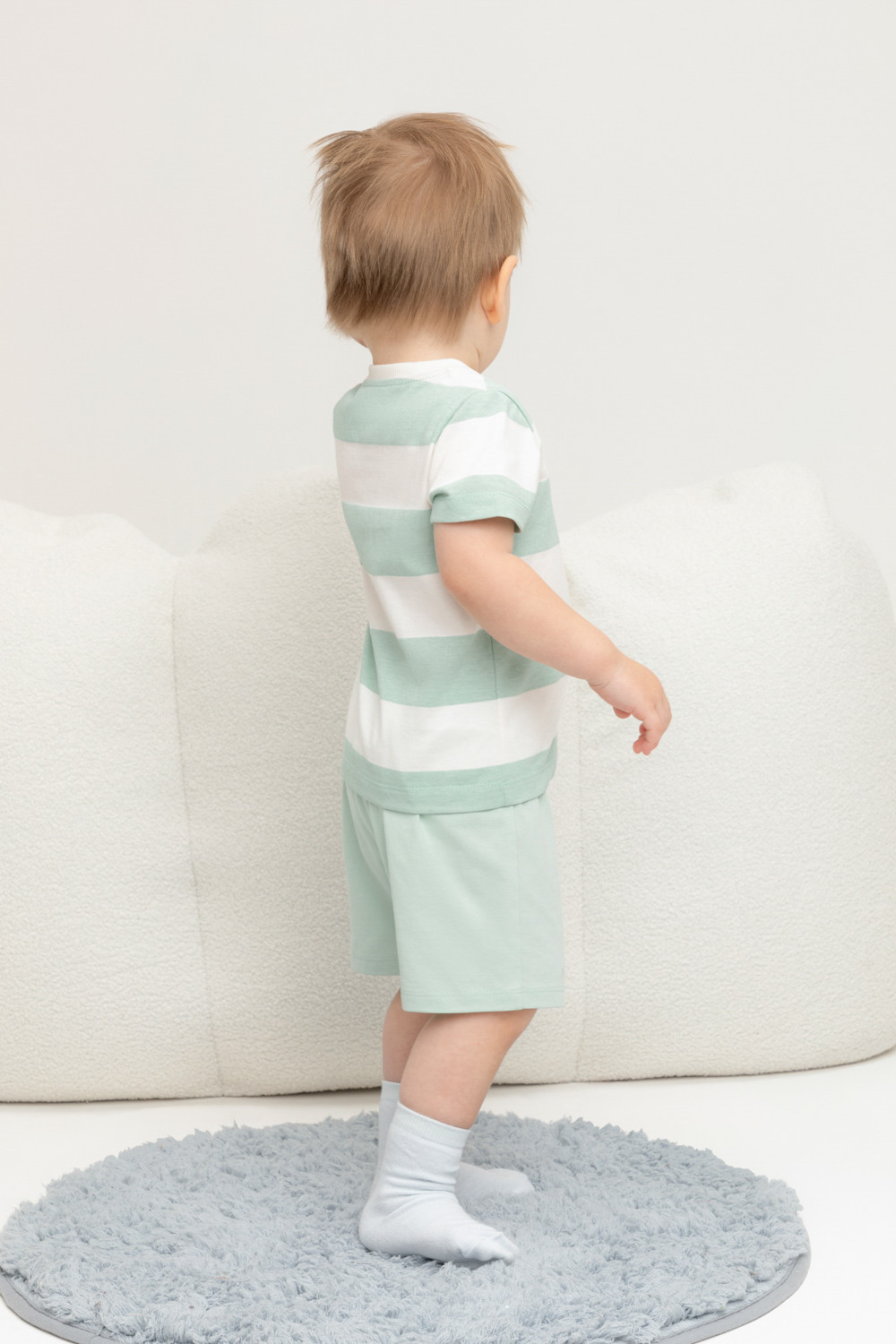 Шорты для мальчика, артикул: КР 400658, цвет: голубой, фото 3