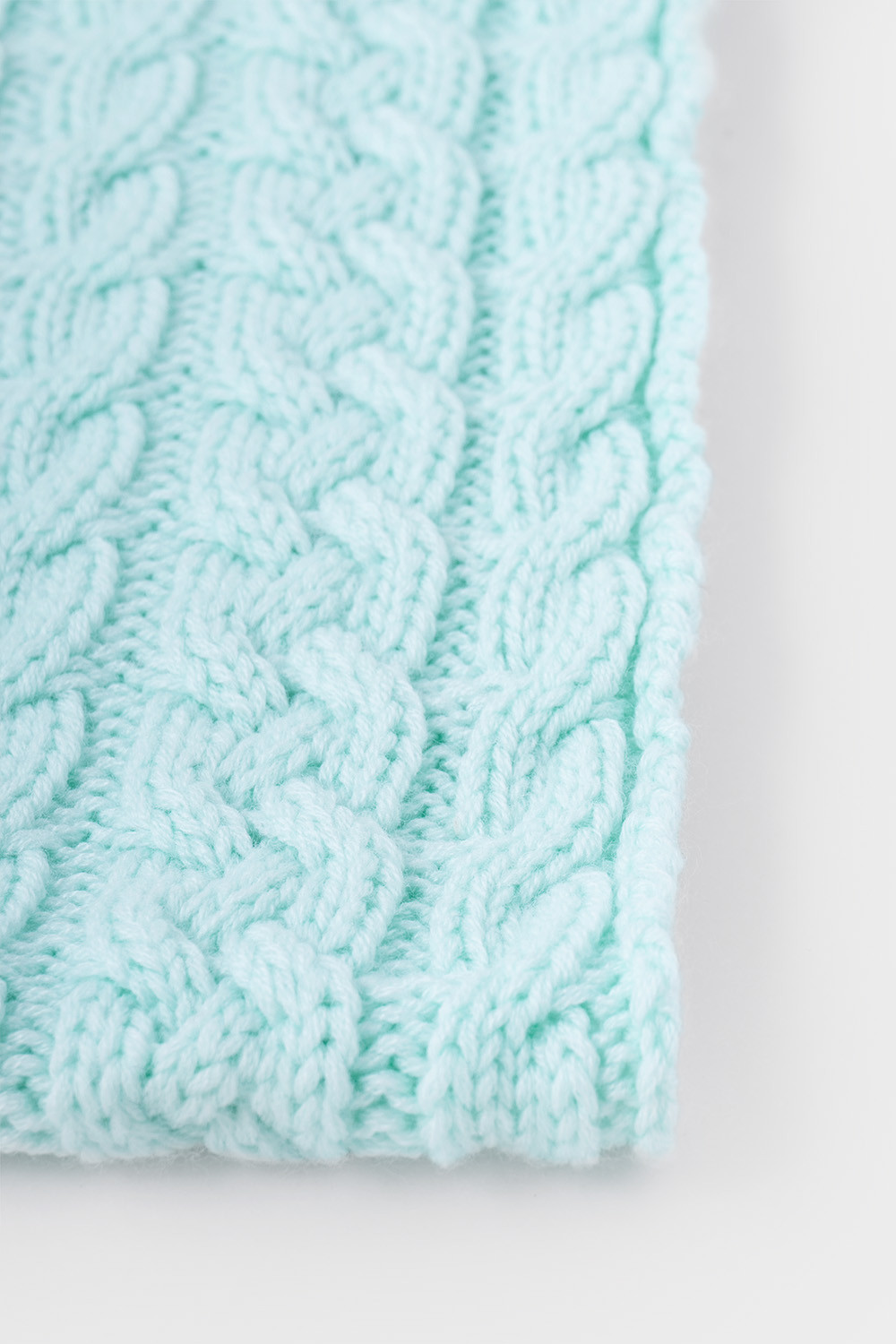 Шарф для девочки, артикул: КВ 15005/ш, цвет: бирюзовый, фото 3