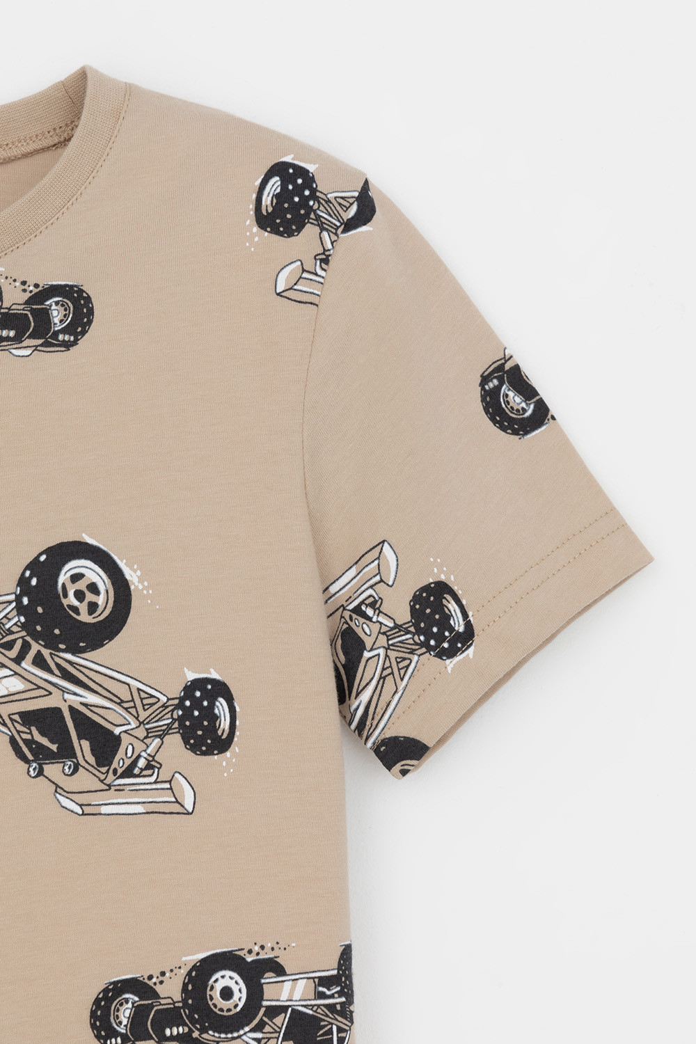 Пижама для мальчика, артикул: К 1614, цвет: бежевый, фото 3